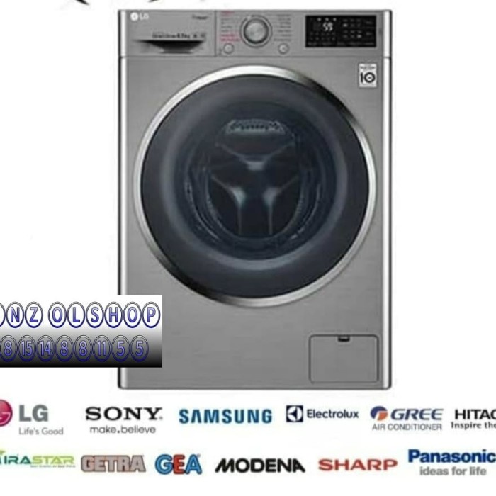 MESIN CUCI LG FC1285S5V FRONT LOADING 8.5 KG