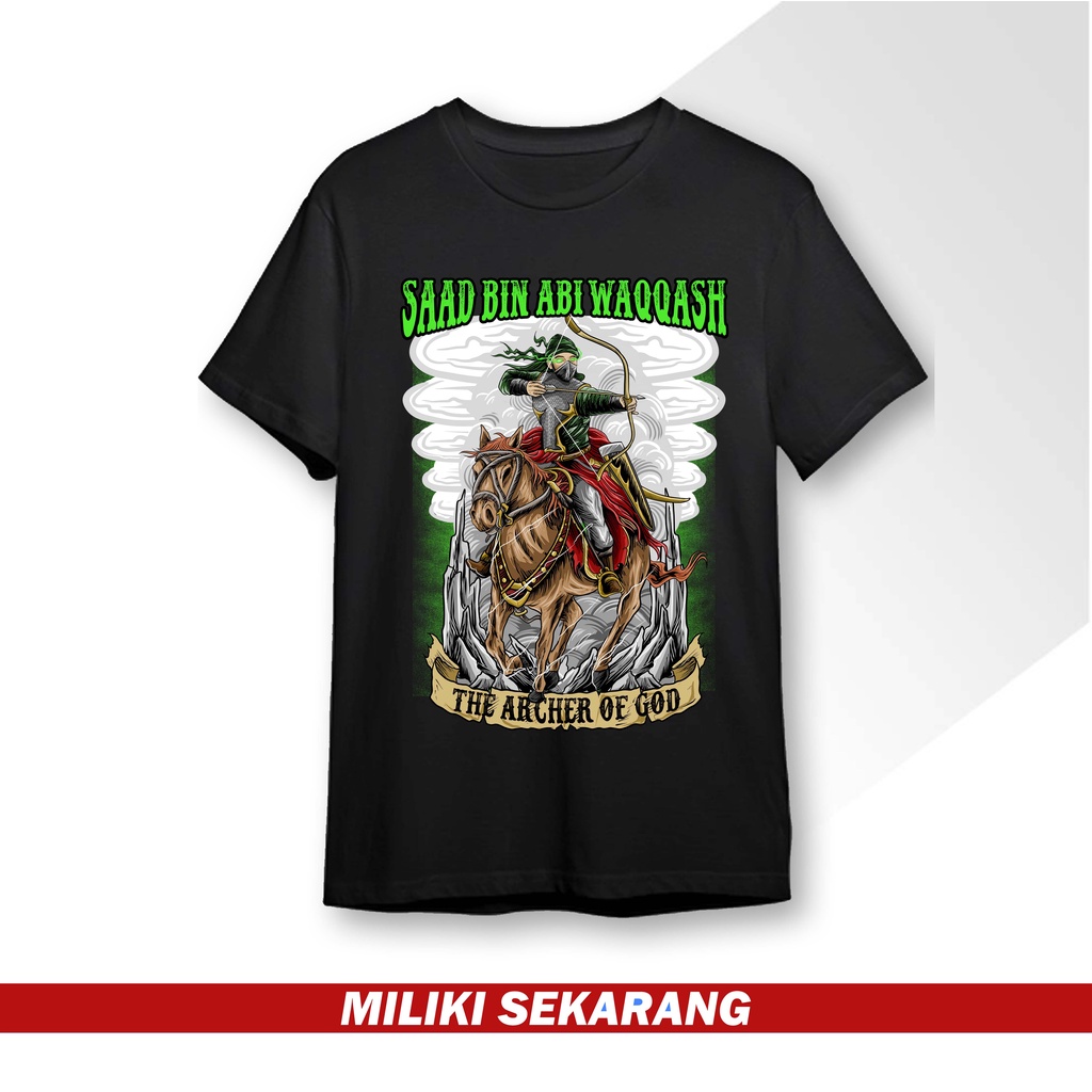 Kaos Islami Saad Bin Abi Waqqash