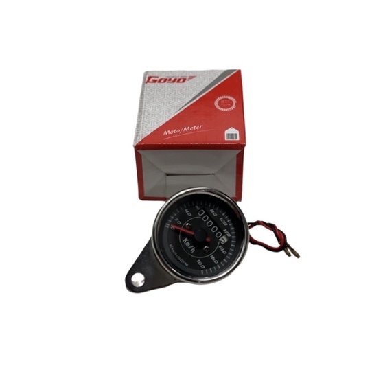 SPEEDOMETER MANUAL AMPER BULAT CHROME KILOMETER UNIVERSAL SEMUA MOTOR