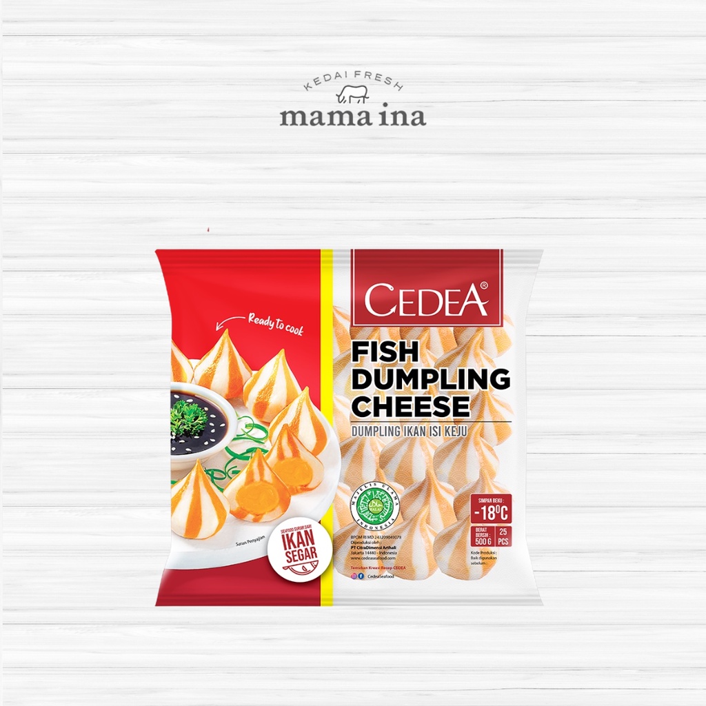

Cedea Fish Dumpling Cheese 500g