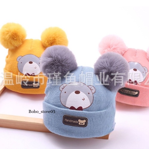 Topi Rajut Bayi Motif handmade Model Import Terbaru