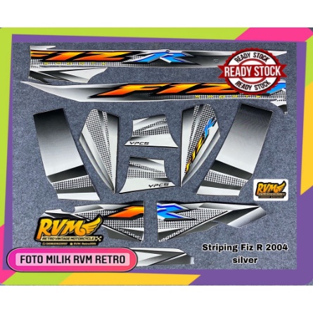 Striping motor yamaha Fizr 2004 sticker fizr 2004