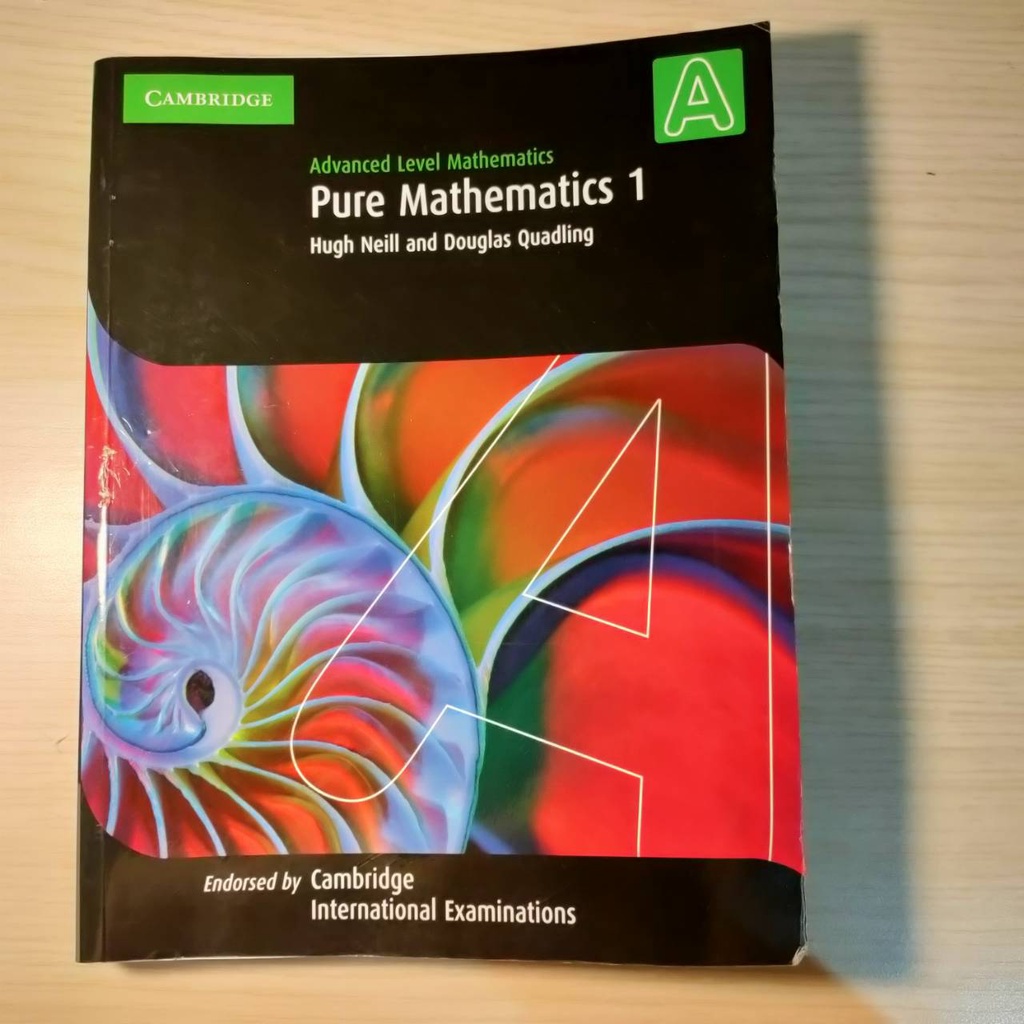 Cambridge Pure Mathematics 1 Advanced Level Mathematics A [BUKU BEKAS]