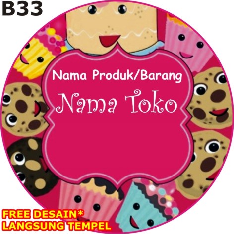 

STIKER BULAT ISI 26 PCS| STIKER PRODUK | STIKER KEMASAN | STIKER CATERING | STIKER BOTOL | STIKER MAKANAN | STIKER TOPLES | STIKER JAR