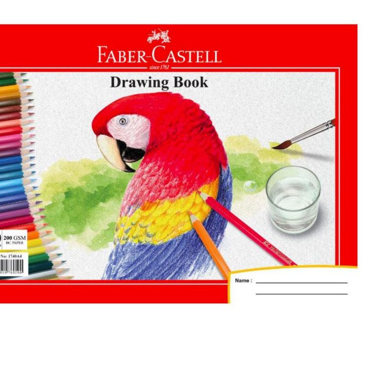 

Original Faber Castell Drawing Book A4 / Buku Gambar Faber Castell buruan