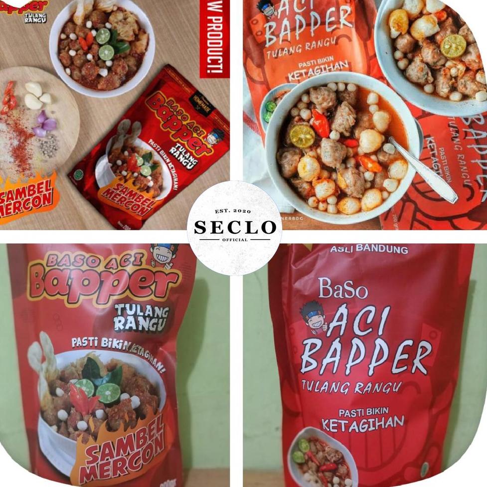 

❤[PROMO ⚡ALE!!!]❤ BASO ACI BAPPER Tulang Rangu/Sambel Mercon