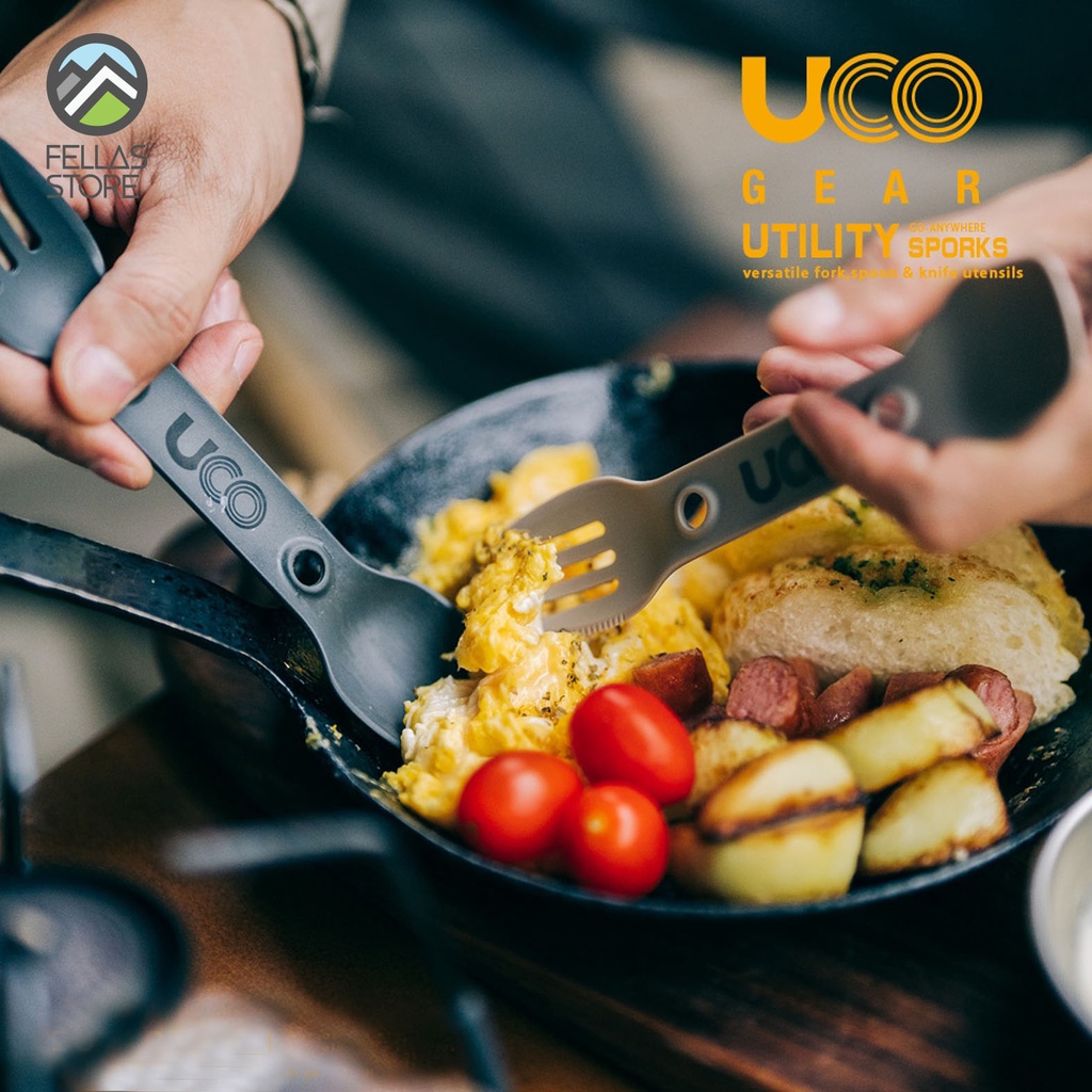 UCO Gear - ECO Utility Spork 2 Pack Mustard