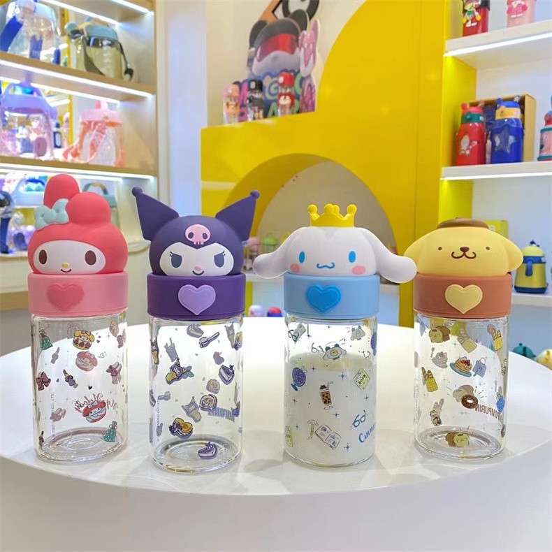 Botol minum tumbler Melody Cinnamoroll Kuromi Pompompurin