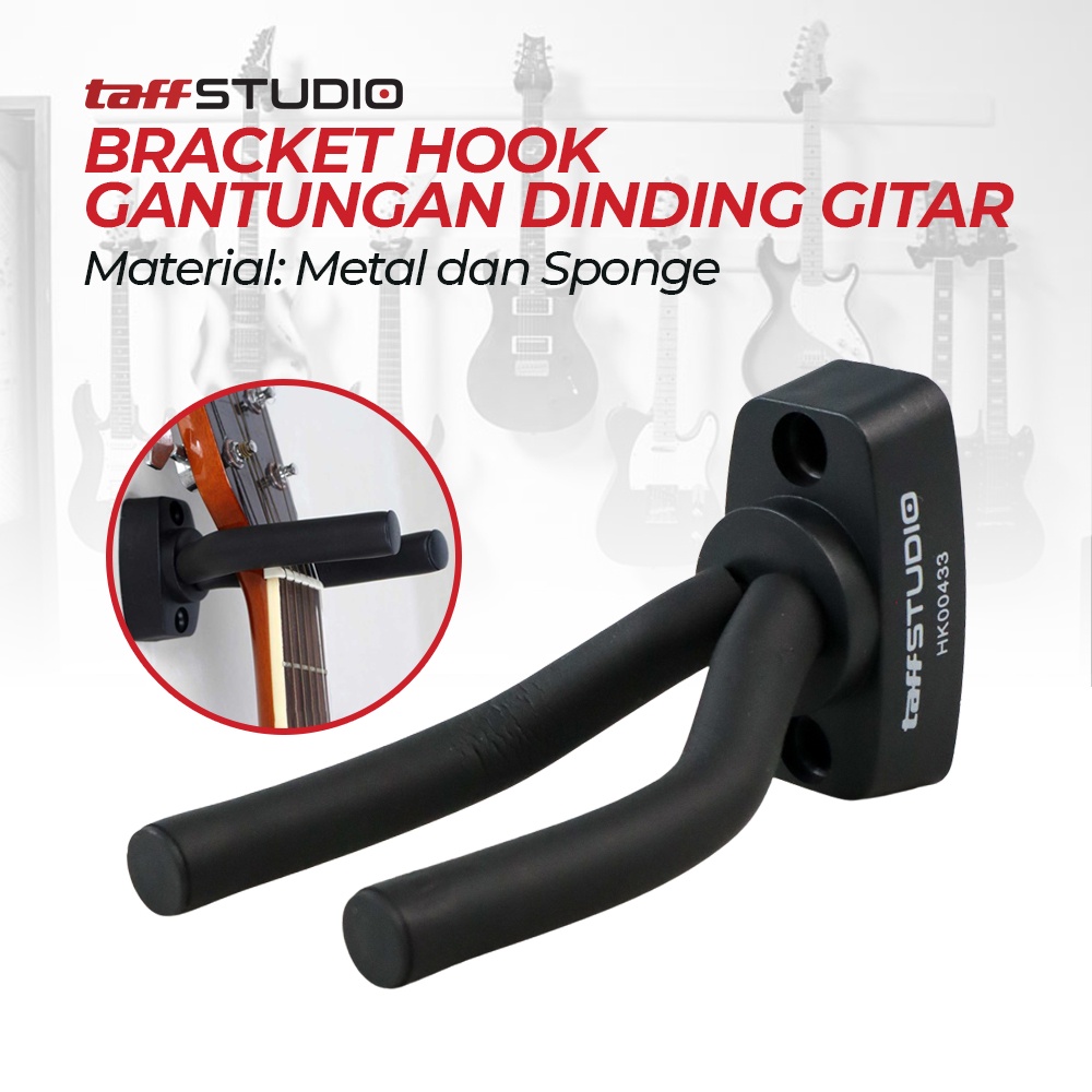 Bracket Hook Gantungan Dinding Gitar - HK00433