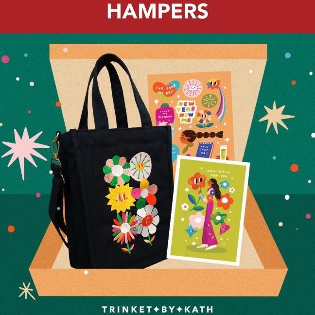 

TAS HAMPERS BERKUALITAS MINI BAG GIFT SET HAMPERS / PARSEL / PARCEL / KADO NATAL / EL09I09A82L