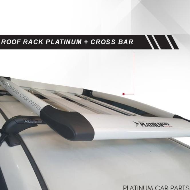Rak Atas / Roof Rack Mobil Kijang Innova Reborn Platinum + Kaki Rak
