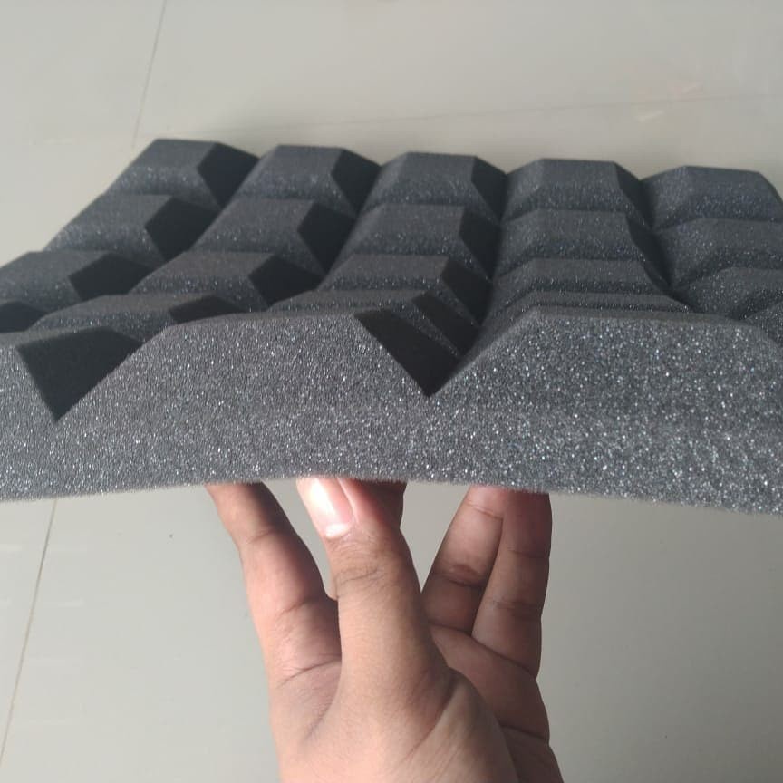 Peredam Suara Ruangan 4cm X 50 X 50 Busa Acoustic Square Foam