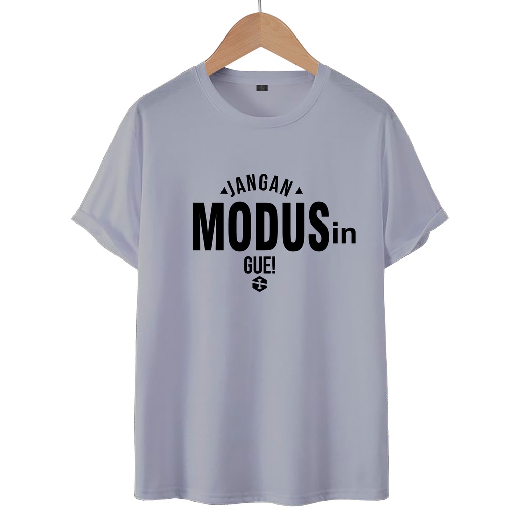 KAOS T-SHIRT GOOD MODUS / KAOS DISTRO WANITA.