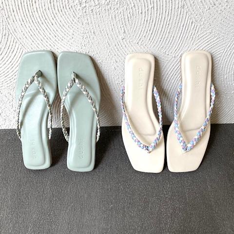 TERLARIS Maggie - Sandal wanita kepang flat