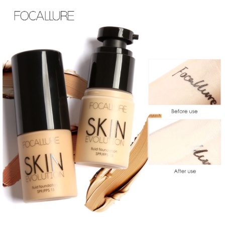 FOCALLURE Full Coverage Oil-Control Fluid Foundation