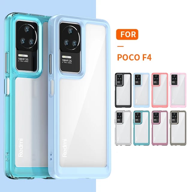 POCO F5 F4 5G SOFT CASE PROTECTIVE HYBRID COVER