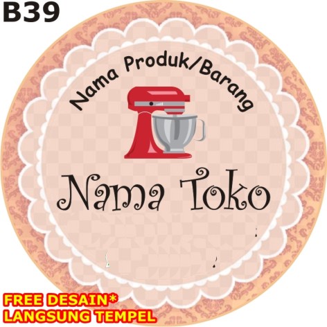 

STIKER BULAT ISI 26 PCS| STIKER PRODUK | STIKER KEMASAN | STIKER CATERING | STIKER BOTOL | STIKER MAKANAN | STIKER TOPLES | STIKER JAR