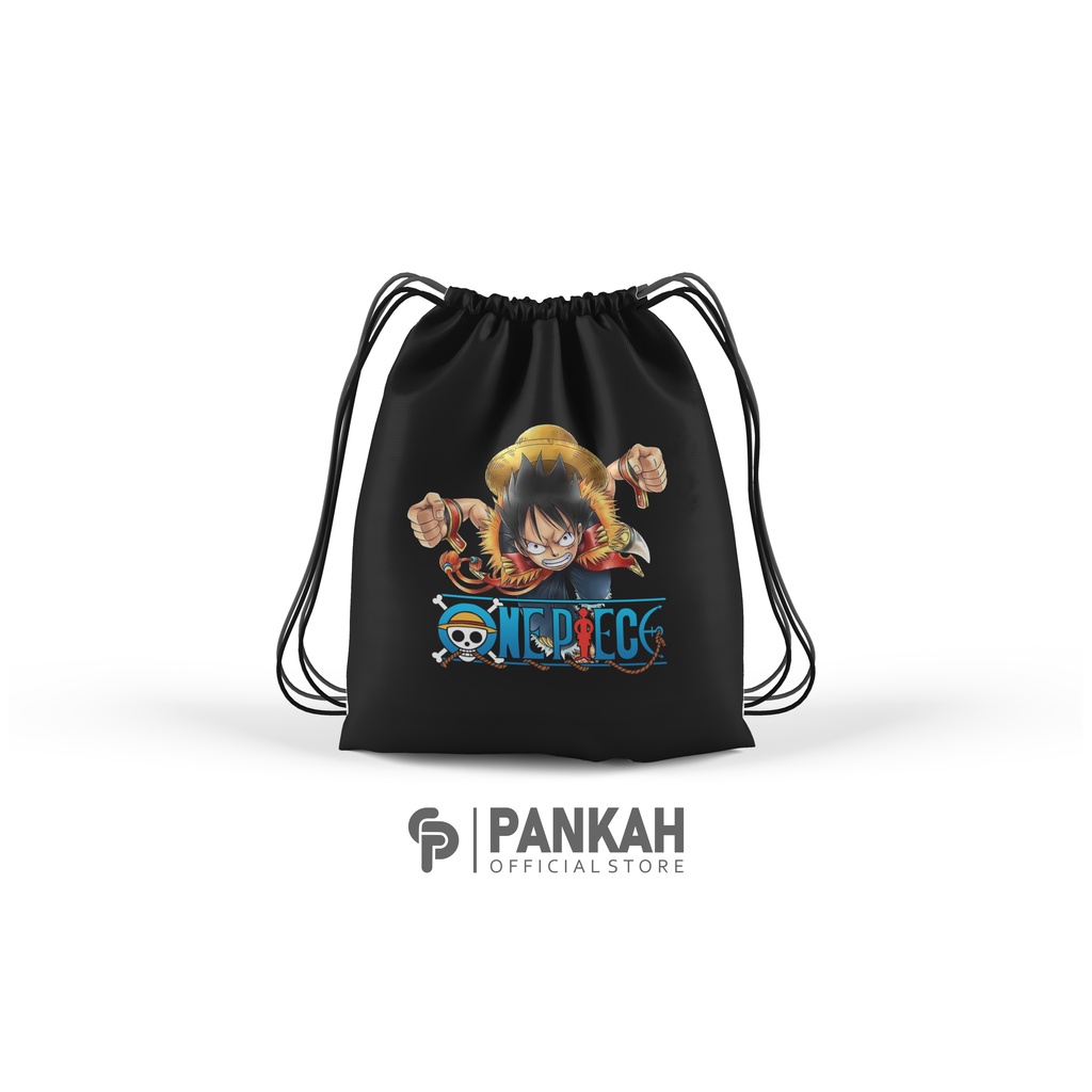 Tas Serut Pria Anti Air Terlengkap / One Piece Luffy