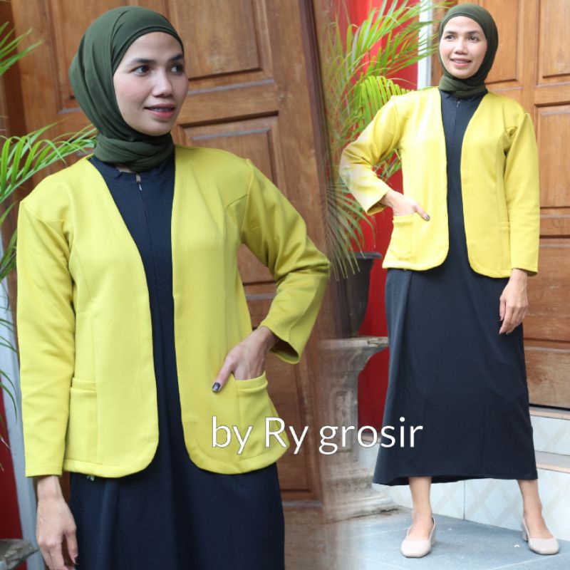 SET INER BUSUI + BLAZER SCUBA PREMIUM