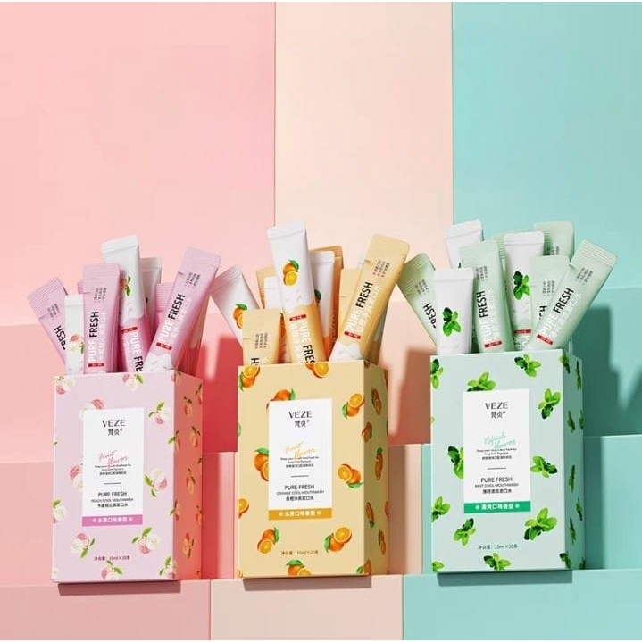 Veze Obat Kumur Pembersih Mulut 10ml x 20 Sachet