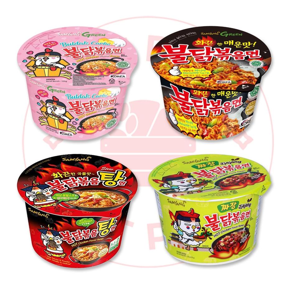 

PALING AMPUH✌️>>> SAMYANG - SEMUA VARIAN HOT CHICKEN BULDAK RAMEN BOWL (MIE INSTAN KOREA)
