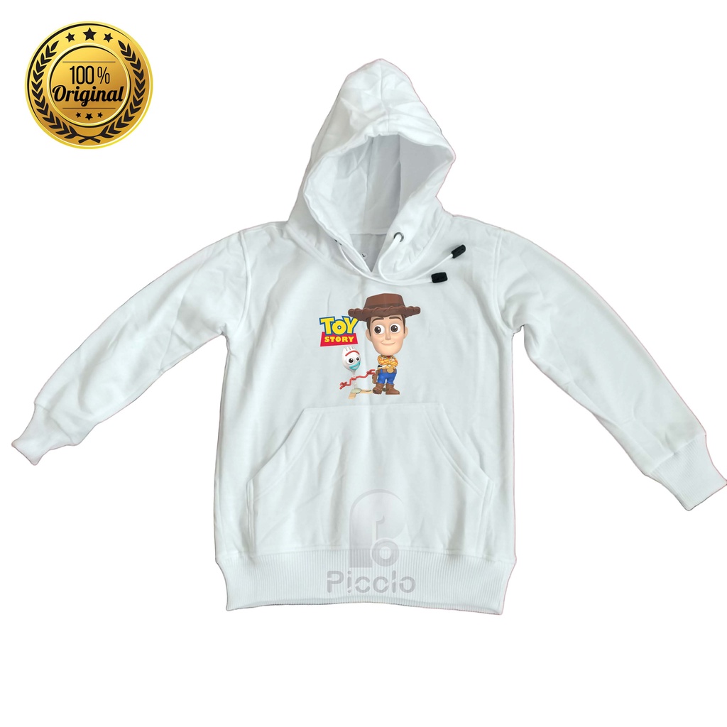 SWEATER HOODIE ANAK MOTIF KARTUN TOY STORY TERBARU UNISEX