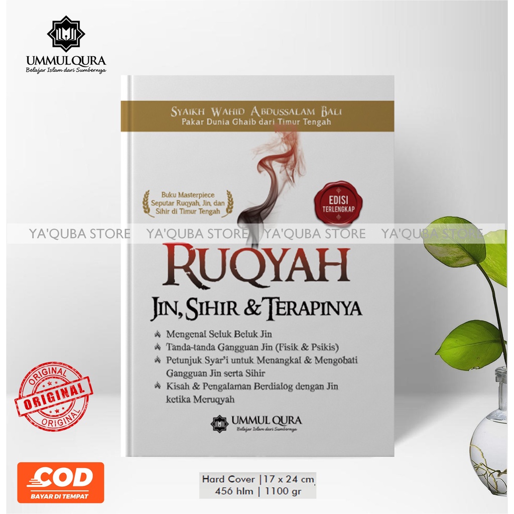 [ UMMUL QURA ] BUKU RUQYAH : JIN, SIHIR, & TERAPINYA WAHID ABDUSSALAM BALI