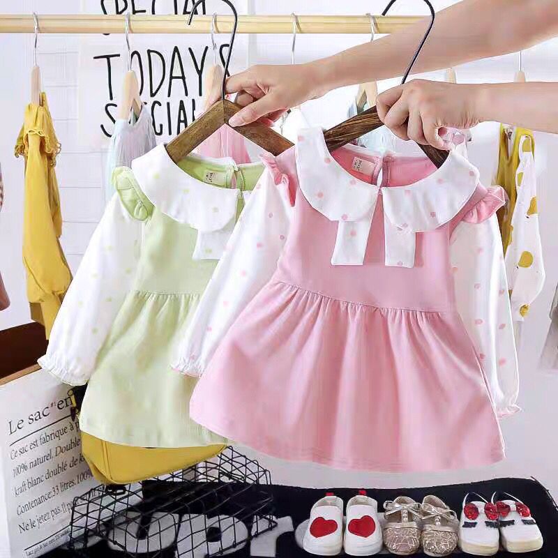 BARU LIA045 A yeong  Dress bayi Gaun Anak Perempuan Kualitas Import Fashion Baby Korea