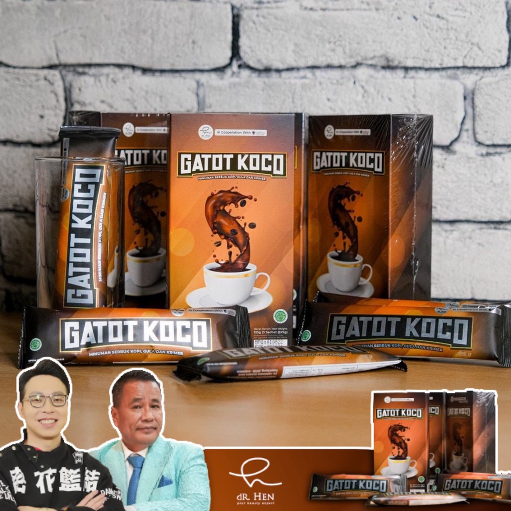 

Kopi Gatot Koco ORIGINAL Dr Hen & Dr Richard Lee ( KOPI STAMINA PRIA WANITA)