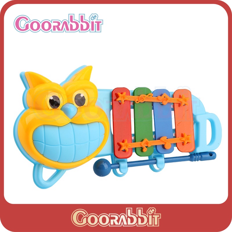 Goorabbit KIDS XYLOPHONE funny Alat Musik plastik mainan Edukasi Anak Kulintang Bear Mainan Anak Edukasi Anak Warna-warni untuk Edukasi Anak Baby