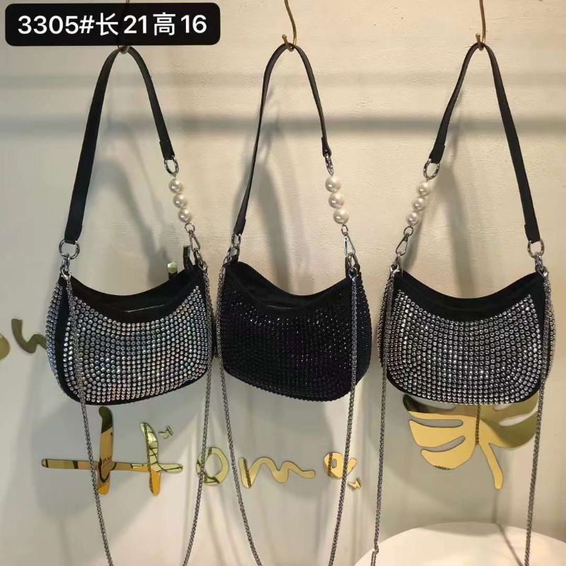 Tas Bling2 Tas Wanita IMPORT Tas Selempang Bahu Tas Pesta WC3.3530