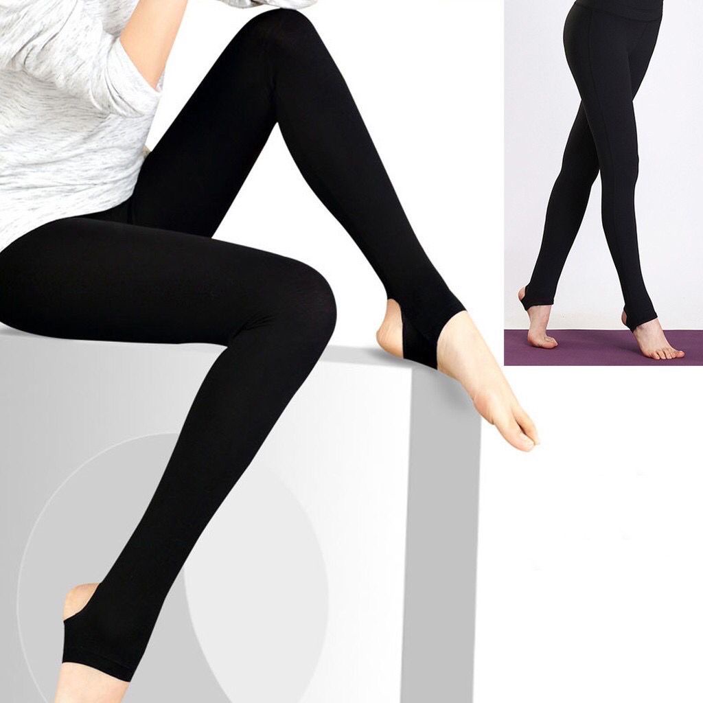 CELANA LEGGING POLOS PANJANG MODEL INJAK / LEGING IMPORT HIGHWAIST / LEJING INJAK TUMIT KAKI