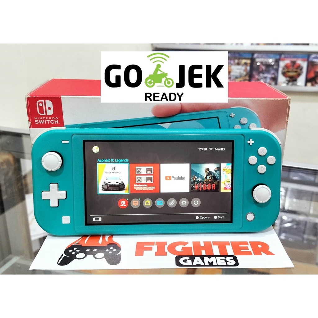 Nintendo Switch Lite Turquoise Original Nitendo
