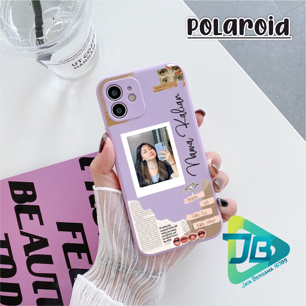 CASE CASING SOFTCASE SILIKON MACARON PELINDUNG KAMERA BINGKAI FOTO FOR OPPO VIVO SAMSUNG XIAOMI REALME IPHONE ALL TYPE JB5484