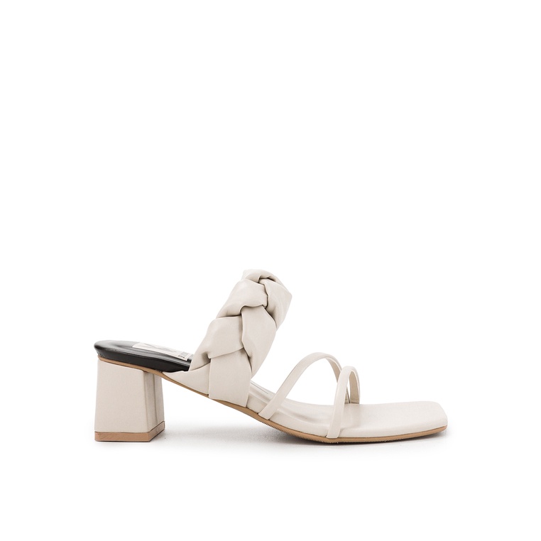 Sepatu Heels Playboy Original Rubber outsole Hils Undangan Simple 100% Asli Lalika Wanita Woman Beig