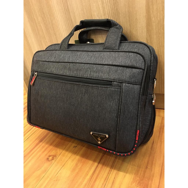 Stopmap Kerja kuliah office Travel expanding Polo Land 19065 Impor. Laptop Bags. Darena Bags Bandung