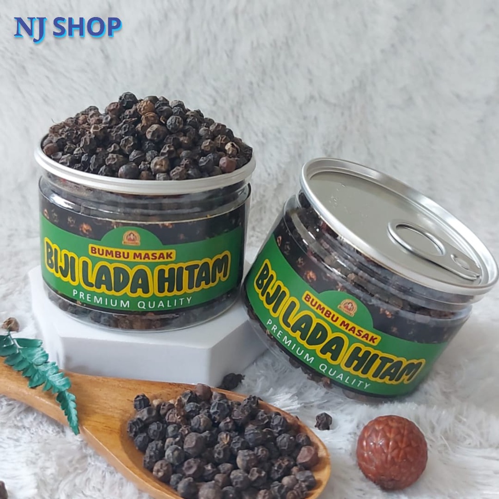 

[Bumbu Masak] - Can Rempah Biji Lada Hitam Bumbu Dapur Merica Bulat Black Pepper Kualitas Premium