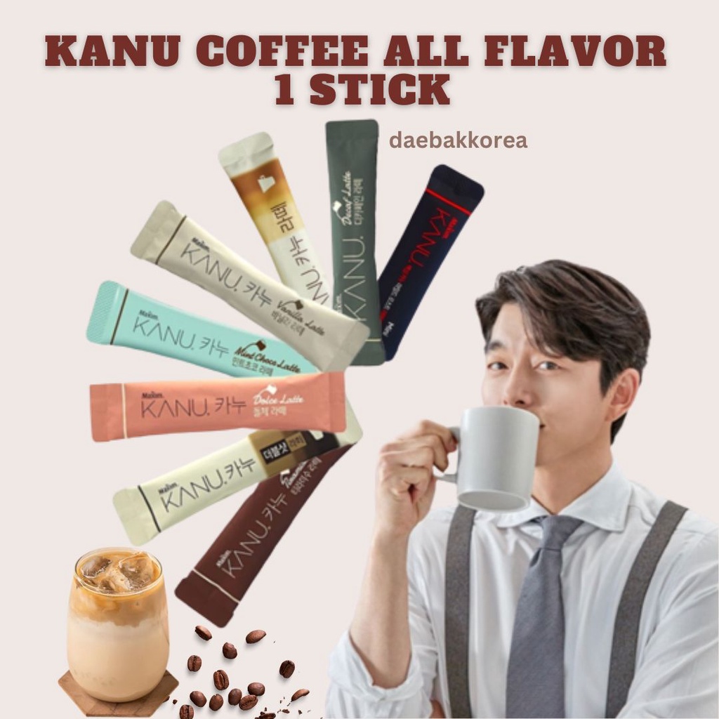 MAXIM KANU KOREA Coffee Ecer per 1pcs