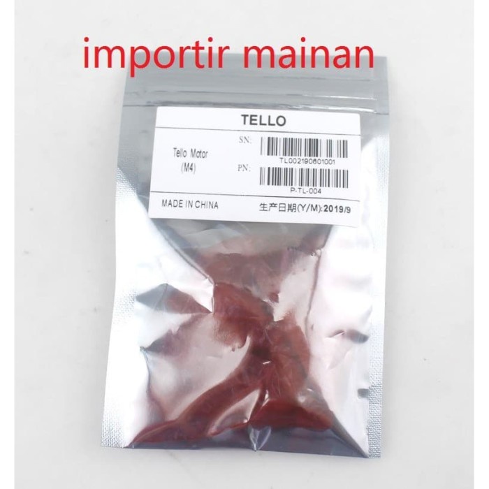 Dinamo Cw M4 Dji Tello Kabel Hitam Biru Depan Kiri Motor Dji Tello #Original