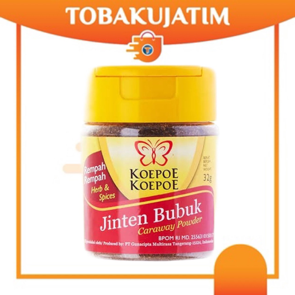 

Koepoe Jinten Bubuk 32gr Caraway Powder Kupu