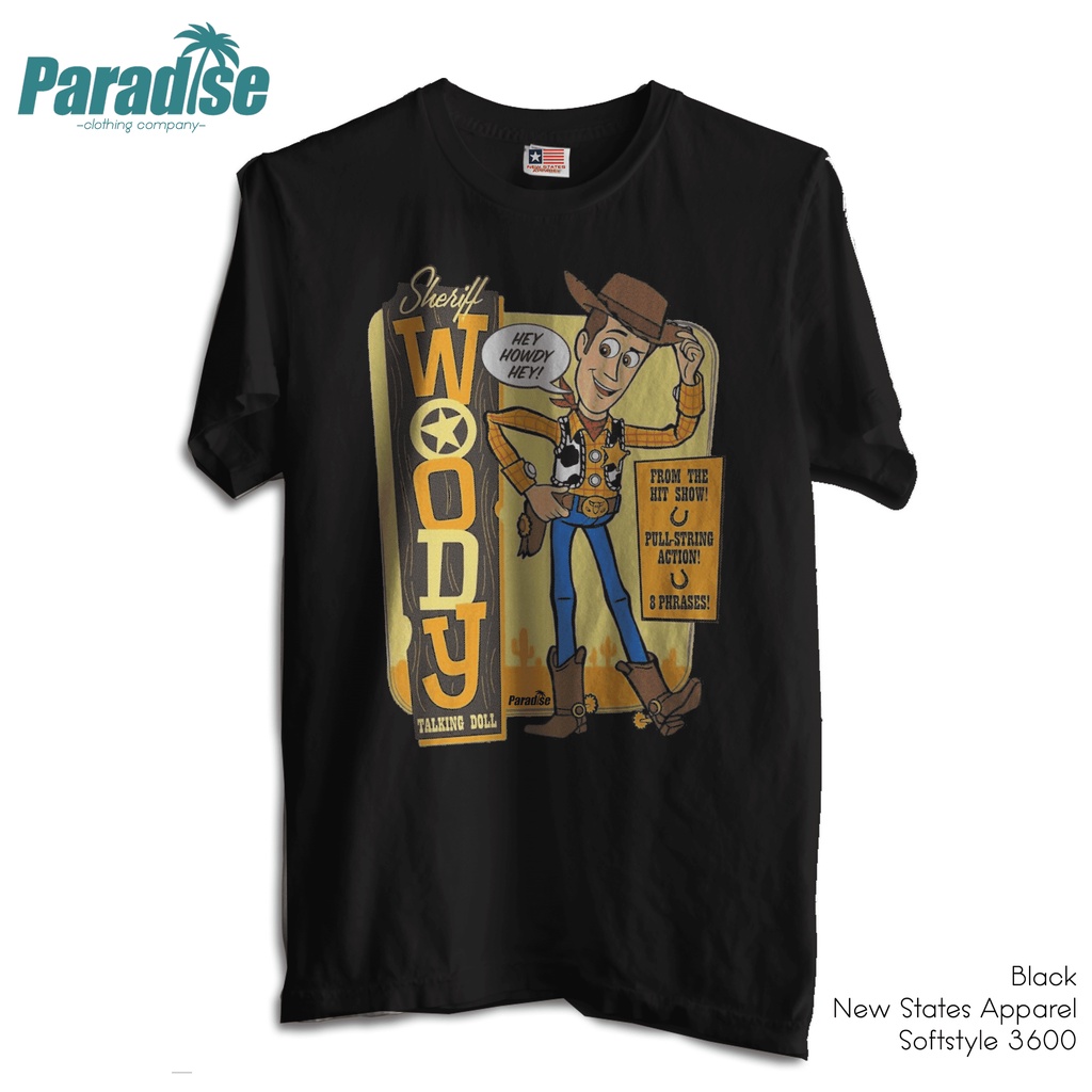 PARADISE Baju Kaos Kartun - Woody Toy Story
