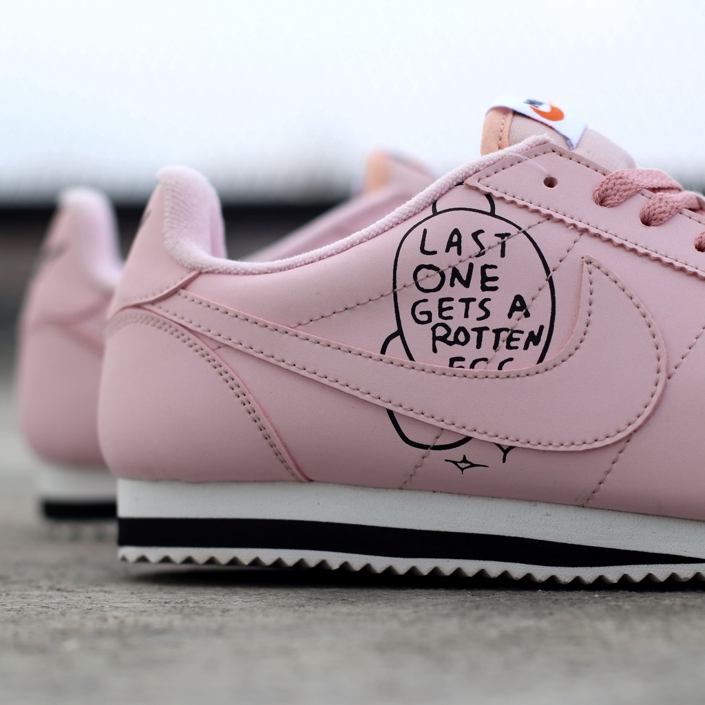 CORTEZ X NATHAN BELL PINK SHOES