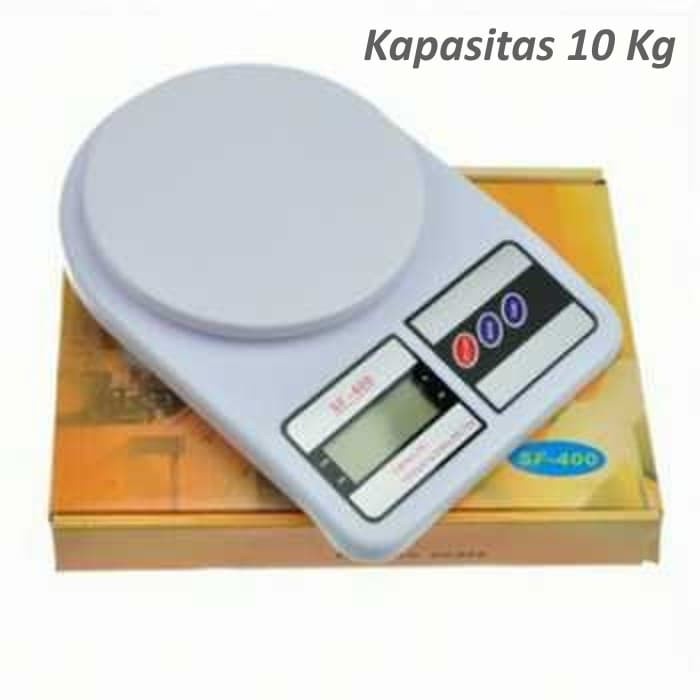 Timbangan Dapur Digital SF 400 Electronic Portable Kitchen Scale Kapasitas 10kg