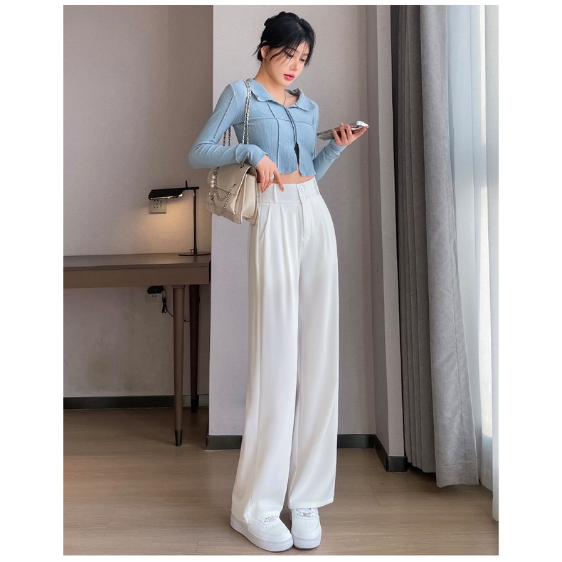 Kulot Celana Panjang Wanita Highwaist Kekinian Import