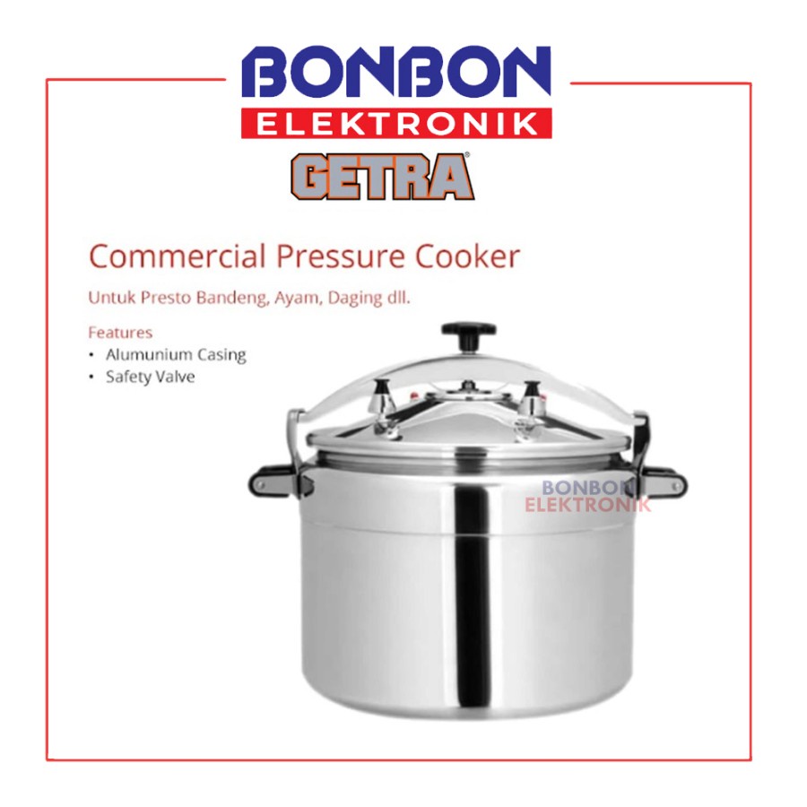 Getra Commercial Pressure Cooker C50 / C-50 75L