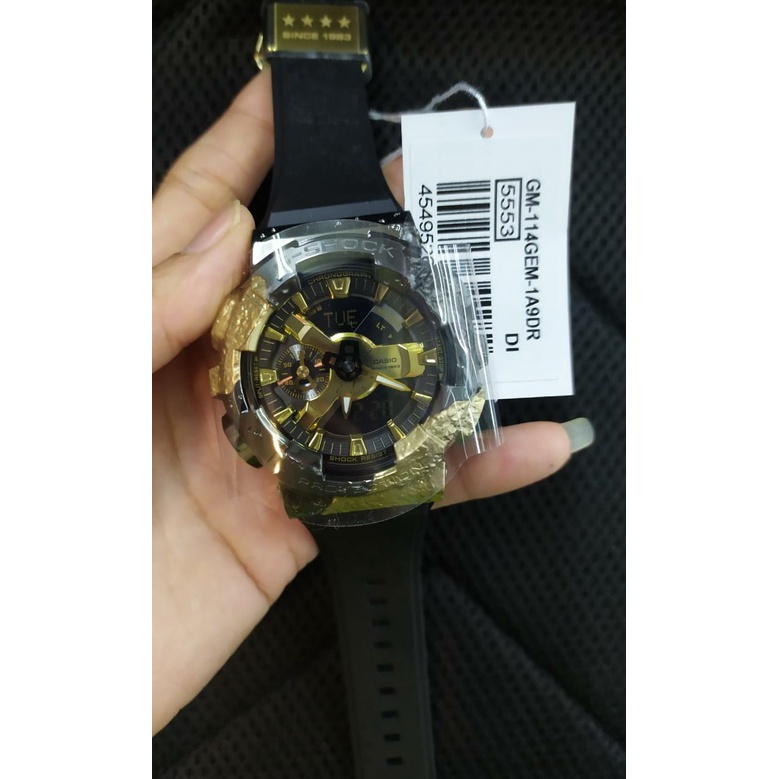 Jam Tangan Pria Casio G-Shock GM-114GEM-1A9DR/ GM-114GEM-1A2DR Original