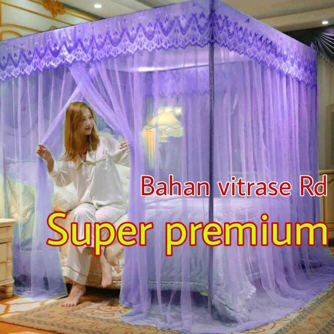 Terlaris KELAMBU TIDUR JUMBO 200X200 TEBAL MODERN MURAH