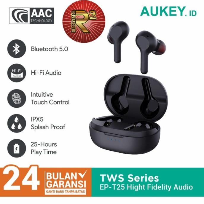Aukey EP-T25 TWS Bluetooth / Headset High Fidelity Audio