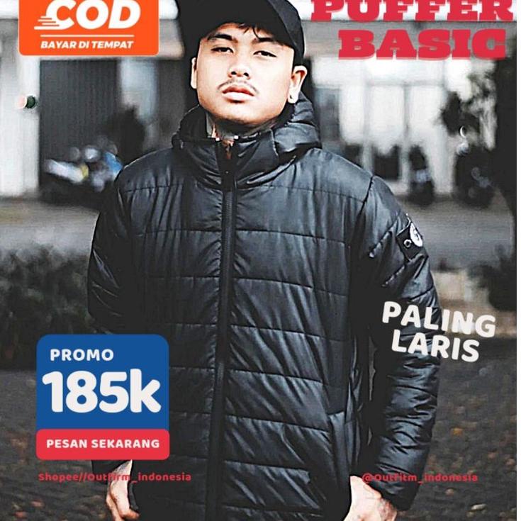 STOK TERBATAS OUTFIRM - Puffer Jaket / Puffer Coat Jaket Ultralight / Jaket Gelembung TEBAL ultralig