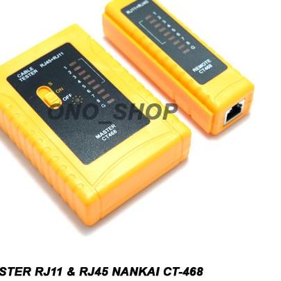 ❋ Lan Tester RJ11 & RJ45 Nankai CT-468 ✪